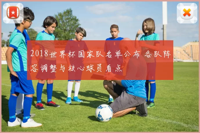 2018世界杯国家队名单公布 各队阵容调整与核心球员看点